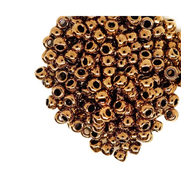 20g Bronze Verre rond japonais TOHO Perles de graines 8/0 Tr-08-221 3mm - Photo n°1