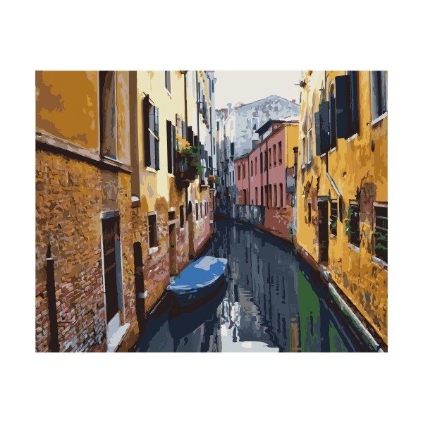 Kit de peinture par numéros - Magnifique Venise - 40x50 cm - Photo n°1