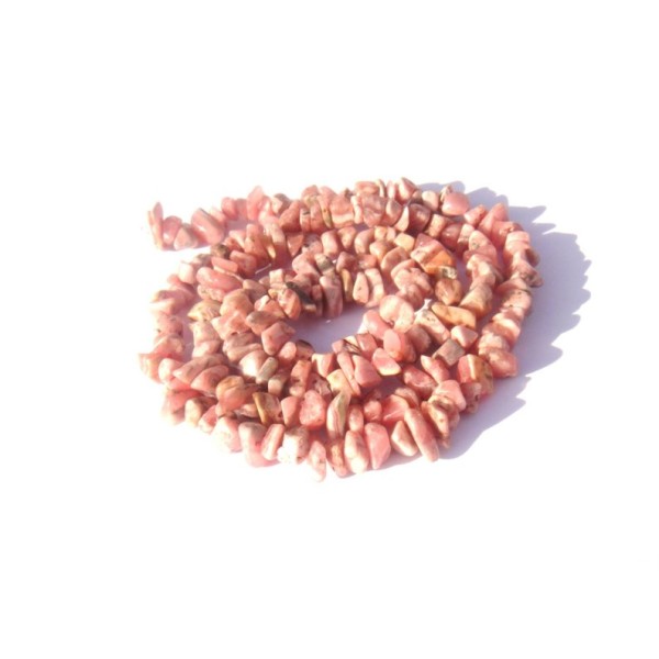 Rhodocrosite multicolore : 100 MINI perles 4/6 MM de diamètre - Photo n°1