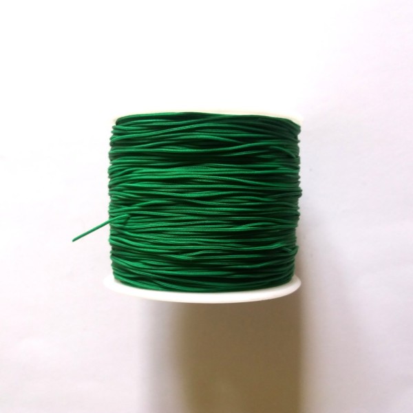 3M fil polyester vert herbe 0.5mm - miyuki , macramé , shamballa ... 233 - Photo n°1