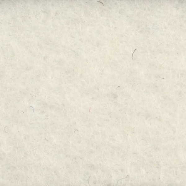 1 coupon de Feutrine créative - 20 x 30 cm - Blanc - Photo n°1