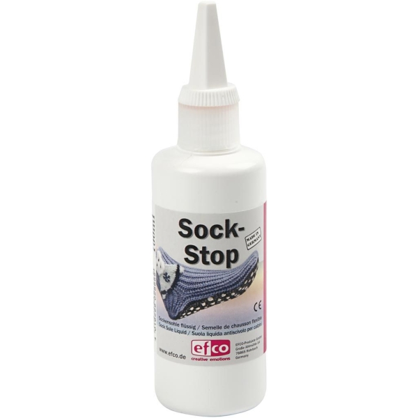 Sock Stop Médium antidérapant pour textile - Crème - 100 ml - Photo n°1