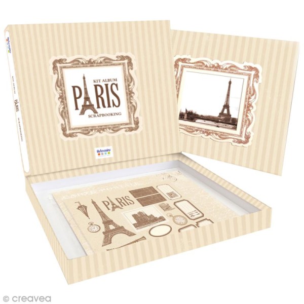 Kit album Scrapbooking - Paris - Photo n°1