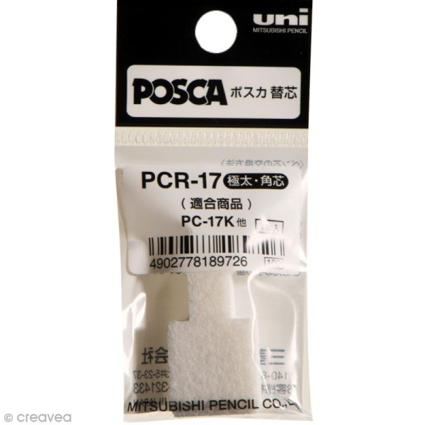 Recharge Pointe Feutre Posca - PCR-17 - 1 pce - Photo n°1