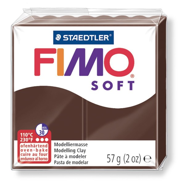 FIMO Soft Chocolat 57 octies, Bricolage Miniatures, Bricolage à la Main, de l'Artisanat Fournitures, - Photo n°1
