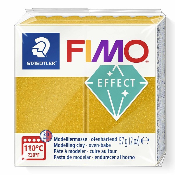 FIMO Or Métallique en Effet 57 octies, Argile de Polymère, un Four d'Argile, modelage en Argile, l'A - Photo n°1