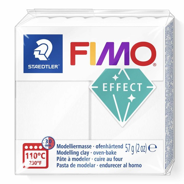 FIMO Effet Transparent 57 octies, Argile de Polymère, un Four d'Argile, modelage en Argile, l'Argile - Photo n°1