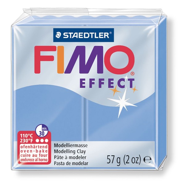 FIMO Effect Bleu Agate 57 octies, Argile de Polymère, un Four d'Argile, modelage en Argile, l'Argile - Photo n°1