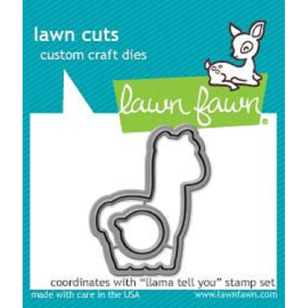 Tampon Lawn Fawn - Llama tell you - 7 pcs - Photo n°3