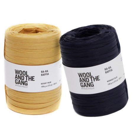 Raphia naturel Wool and the Gang - Ra-Ra Raffia - 100 g / 250 m