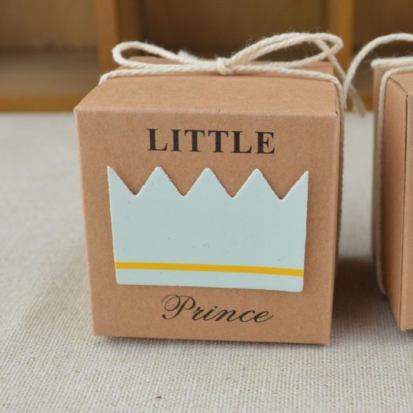 180425144506B PAX 10 Emballage carton, Emballage Cadeau, Cube Little Prince 50 par 50mm - Photo n°1