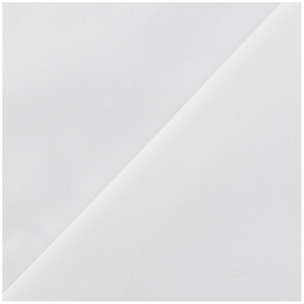 Tissu en éponge et enduit blanc - Photo n°1