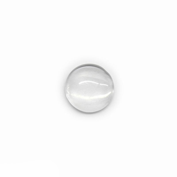 Cabochon en verre Rond transparent - 16 mm - Photo n°1