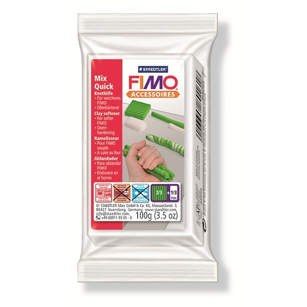 1 Mix Quick Ramolisseur pour Fimo, pate polymere 100gr ref 8026 - Photo n°1