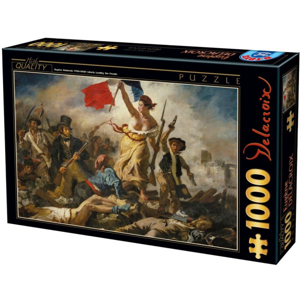 1000 pièces - Delacroix - La Liberté guidant le peuple - Photo n°1