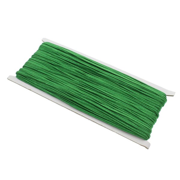4yrd de 3,6 m de l'Herbe Vert Texturé de Polyester Soutache Cordon Tressé Large Gimp Pour Perles à C - Photo n°1
