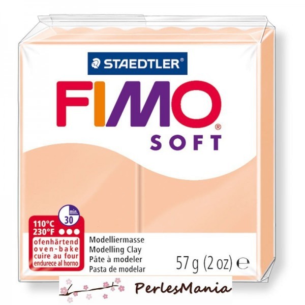 1 PAIN PATE FIMO SOFT CHAIR CLAIR 56 gr REF 8020-43 MODELAGE, pâtes polymères - Photo n°1