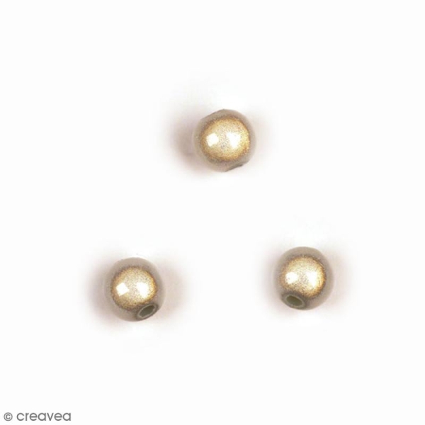Perle magique - Argenté - 6 mm - 10 pcs - Photo n°1