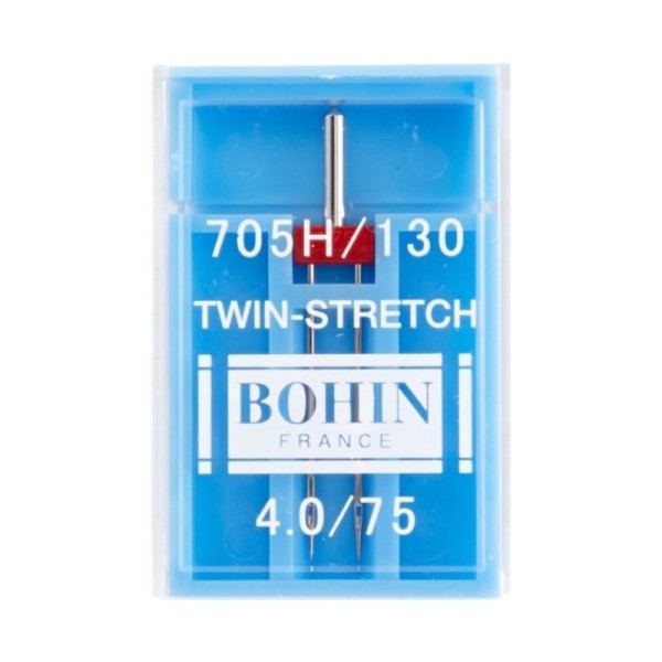 1 Aiguille double pour machine spécial stretch Bohin - Photo n°1