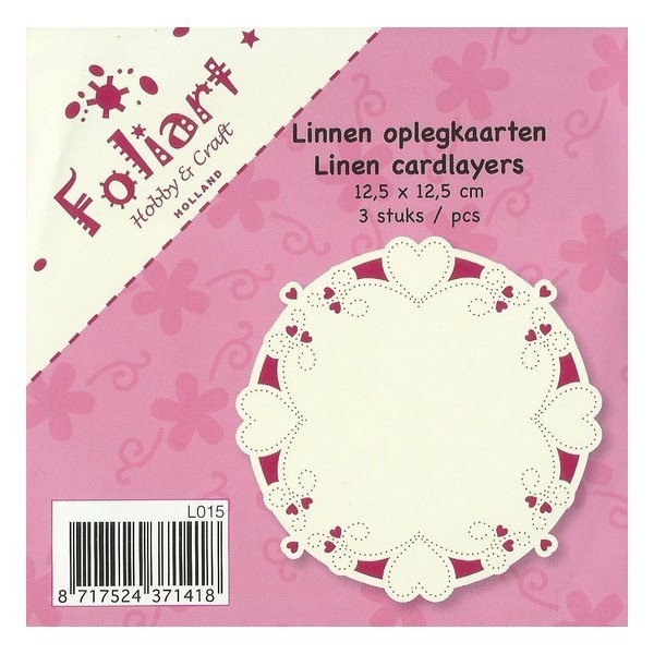 3 cardlayer luxe, fabrication carte, scrapbooking L015 - Photo n°1