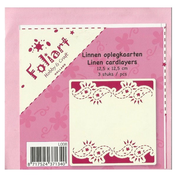 3 cardlayer luxe, fabrication carte, scrapbooking L008 - Photo n°1