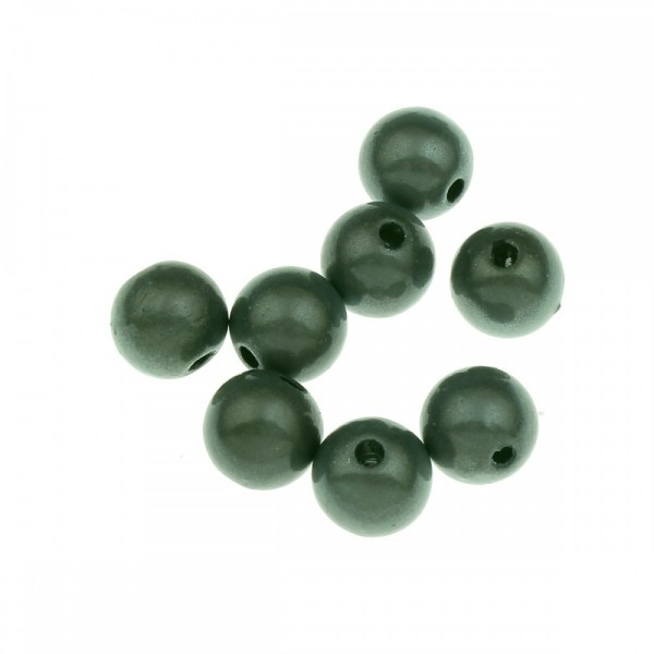 Lot de 50 perles miracles magiques 8mm 8 mm - Light Noir (noir clair) - Photo n°2