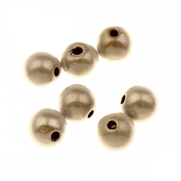 Lot de 100 perles miracles magiques 6mm 6 mm - Gris fonçé - Photo n°2
