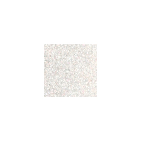 Perle de rocaille Semi Transparent 2 mm 20 g - Photo n°1