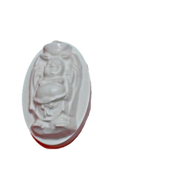 1pc Bouddha Bouddhiste Zen Yoga de l'Esprit en Plastique Fabrication de Savon de Cire Chocolat Gypse - Photo n°1