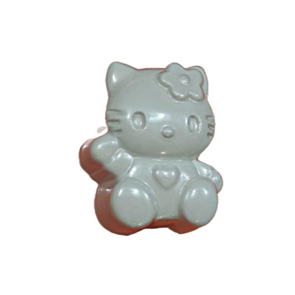 1pc Kitty Cat Animal Pet Soap en plastique de fabrication de cire chocolat fromage biscuits de gypsu - Photo n°1