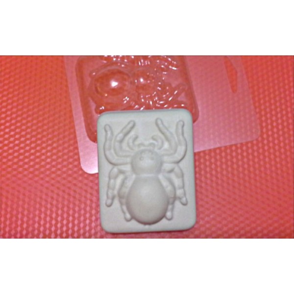 1pc Spider Insecte Animal Halloween Goth Effrayant en Plastique Fabrication de Savon de Cire Chocola - Photo n°2