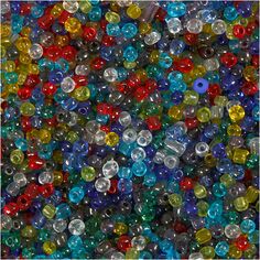SPLENDEUR Perles Rocaille Perles De Verre 4 mm 17 g 