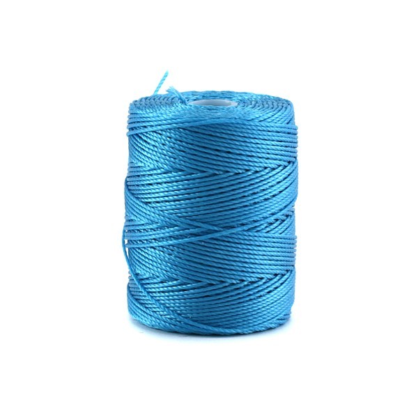 Bobine de micro-corde C-lon 0,45 mm bleu aquamarine - Photo n°1