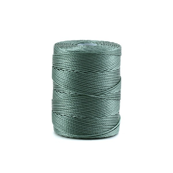 Bobine de micro-corde C-lon 0,45 mm vert opaline foncé - Photo n°1