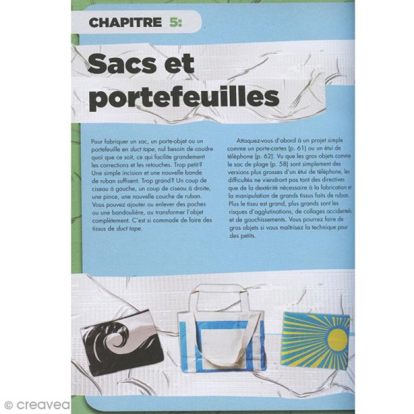 Livre Duct Tape Mania - 128 pages - Photo n°2