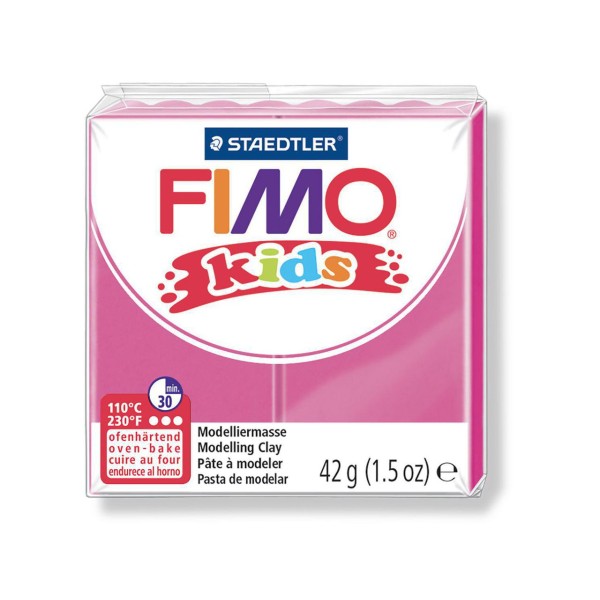 FIMO Kids 42g - Enfants Fuchsia pâte à modeler, les Enfants de Don, de l'Argile Polymère, Argile de - Photo n°1