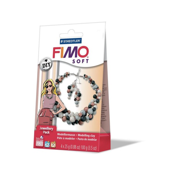 FIMO Soft De Bricolage Bijoux Set Perly, Kit De Bricolage, Bricolage À La Main, Des Fournitures D'Ar - Photo n°1