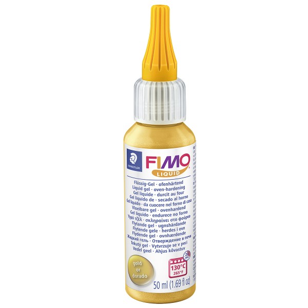 Fimo Liquide - Or - 50 ml - Photo n°1