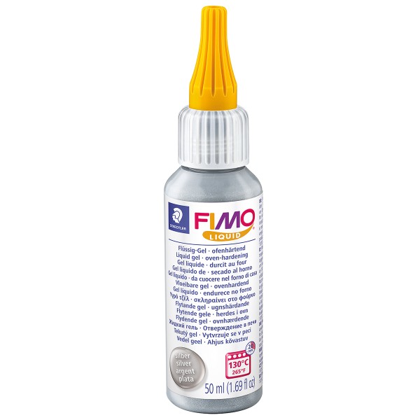 Fimo Liquide - Argent - 50 ml - Photo n°1