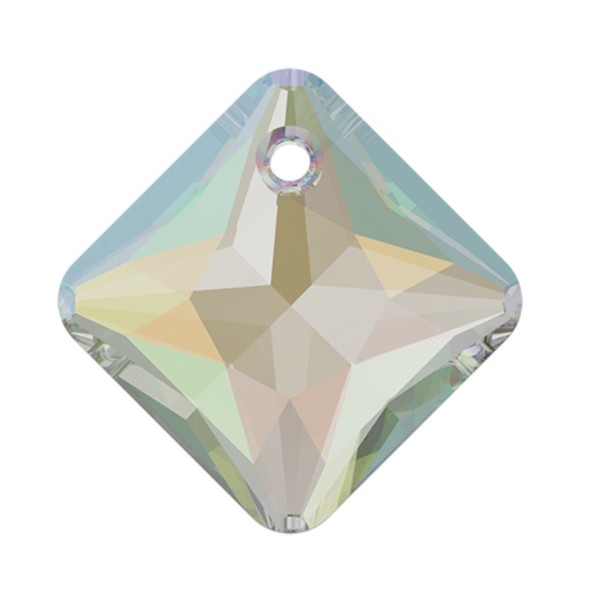 3pcs Cristal Aurore Boréale 001ab taille Princesse Diamant Pendentif en Verre de Cristaux de 6431 SW - Photo n°1