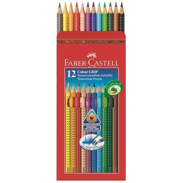 Faber Castell - 112412 - Crayons de couleur Colour Grip 2001 - Lot de 12 dans étui en cart - Photo n°3