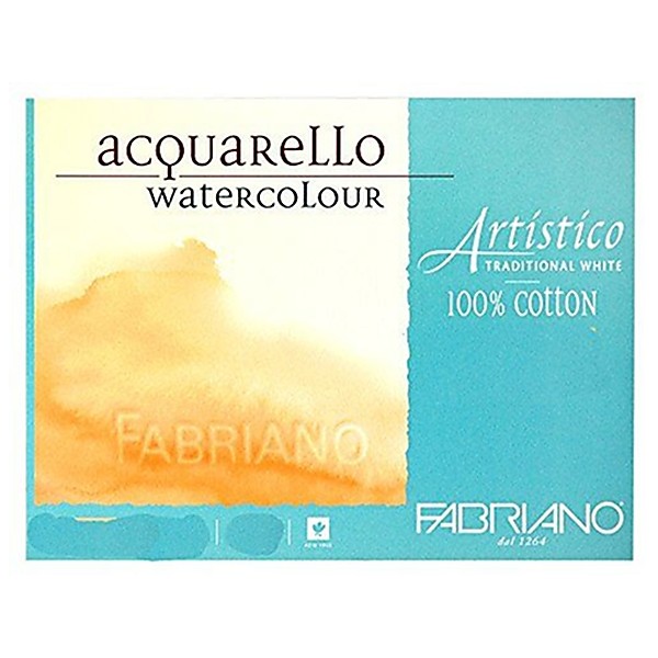 Fabriano ATW BL 4CO Papier aquarelle 45,5 x 61 cm Blanc - Photo n°1