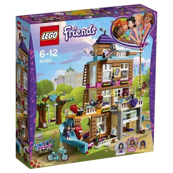 LEGO - 41340 - Friends - Jeu de Construction - la Maison de l'Amitié - Photo n°2