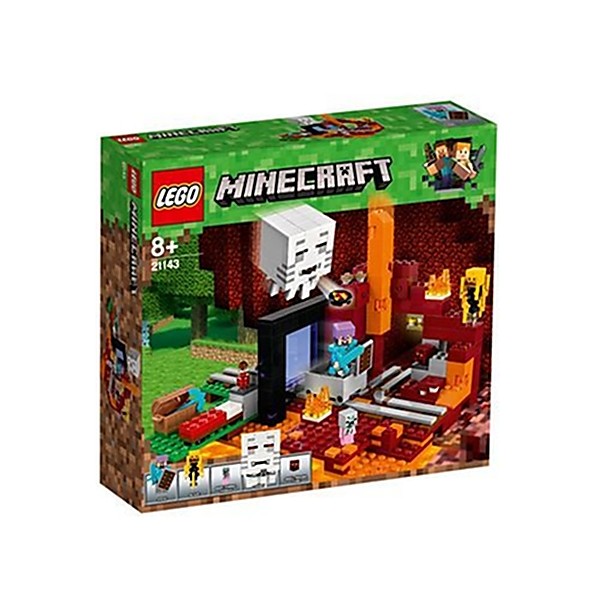 LEGO - 21143 - Minecraft - Jeu de Construction - le Portail du Nether - Photo n°1
