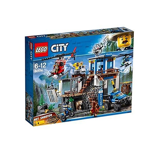 LEGO - 60174 - City - Jeu de Construction - le Poste de Police de Montagne - Photo n°1