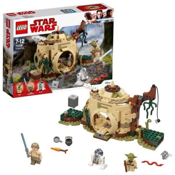 Lego Star Wars - La hutte de Yoda - 75208 - Jeu de Construction - Photo n°5