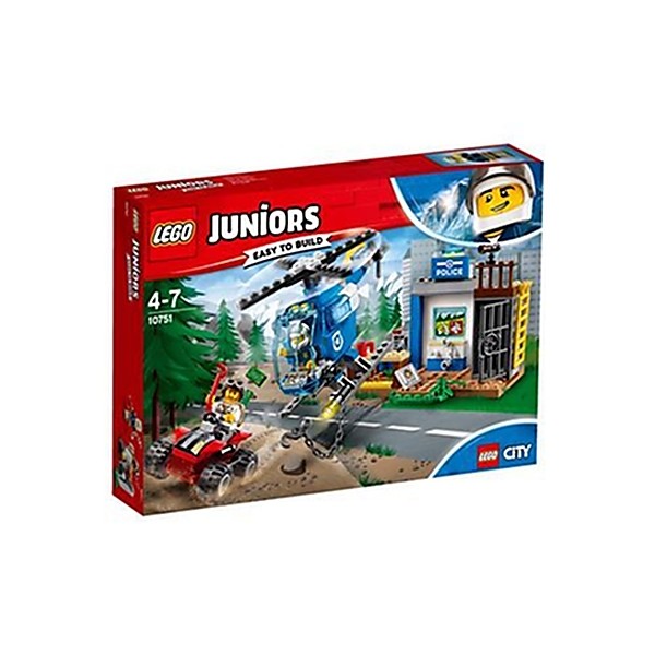 LEGO - 10751 - Juniors City - Jeu de Construction - la Course - poursuite à la Montagne - Photo n°1