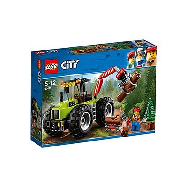 LEGO - 60181 - City - Jeu de Construction - le Tracteur Forestier - Photo n°1