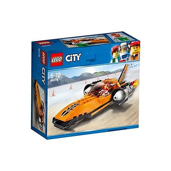 LEGO - 60178 - City - Jeu de Construction - la Voiture de Compétition - Photo n°1