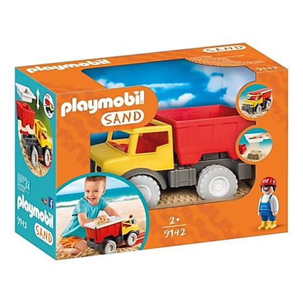 Playmobil 9142 Camion tombereau avec seau - Photo n°1